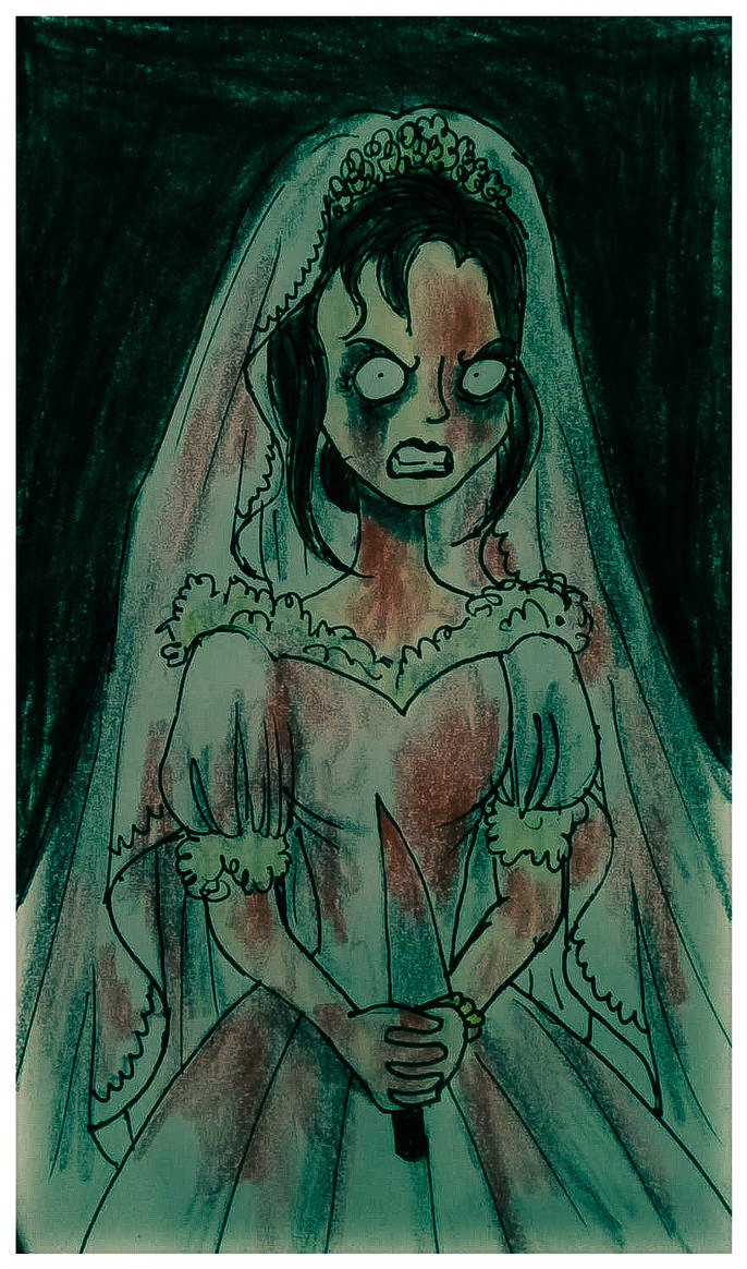 RF] Ghost Bride, Made of Mist and Crying Blood, requested by  u/GalacticPigeon13 : r/characterdrawing
