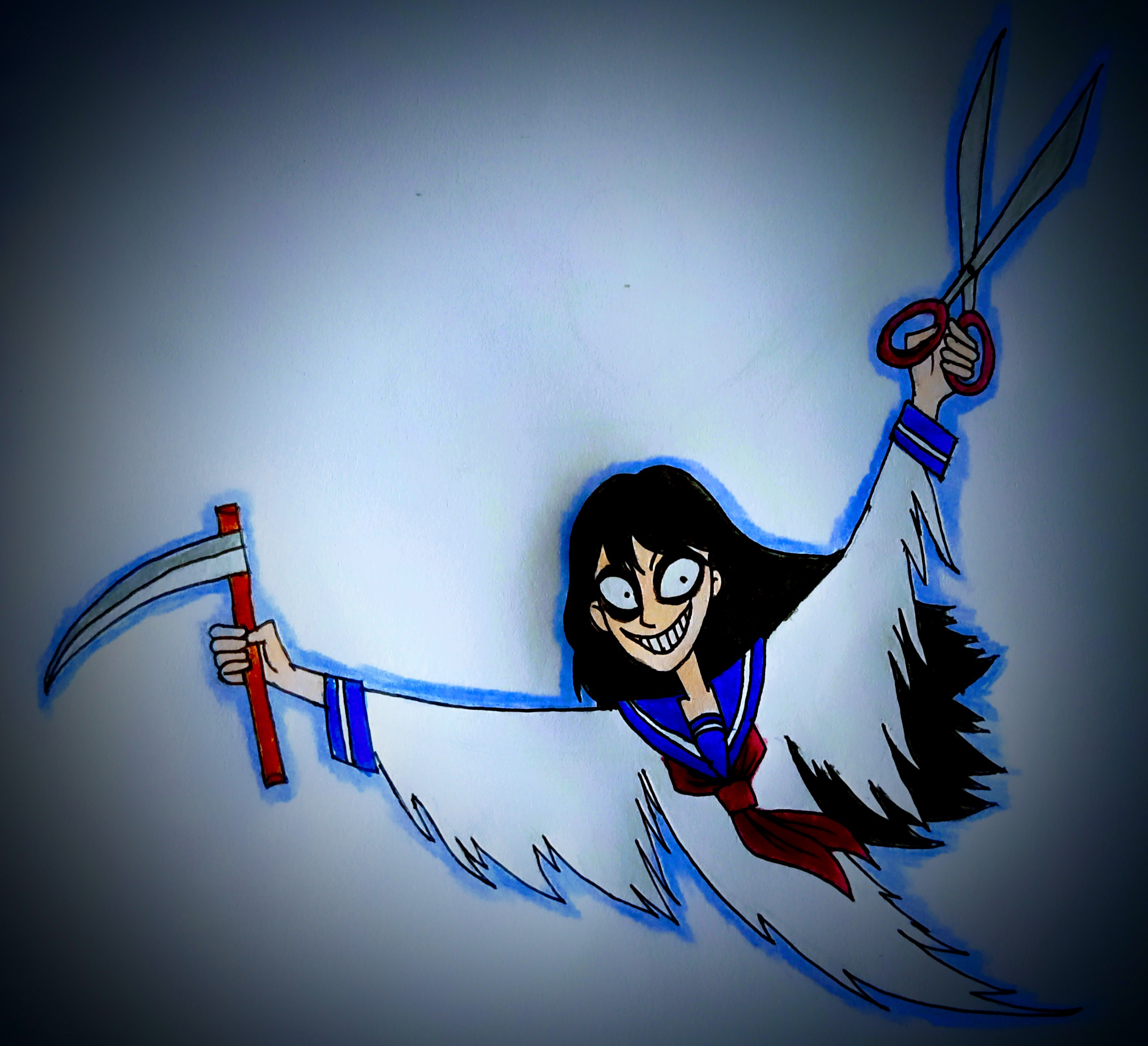 Teke Teke by CaseyTheCreative on DeviantArt