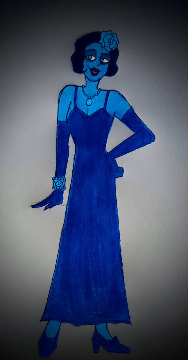 Lady Blue by CaseyTheCreative on DeviantArt