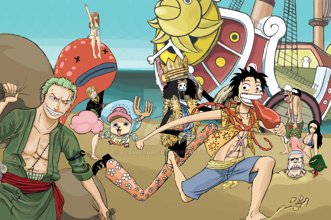 One Piece 2 year time skip by FlawedArt on DeviantArt