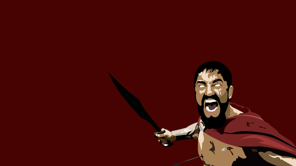 Leonides Back Ror Leonidas Wallpaper by Dazztok on DeviantArt