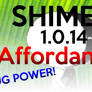 Shimeji 1.0.14 - Affordances! Hugs!
