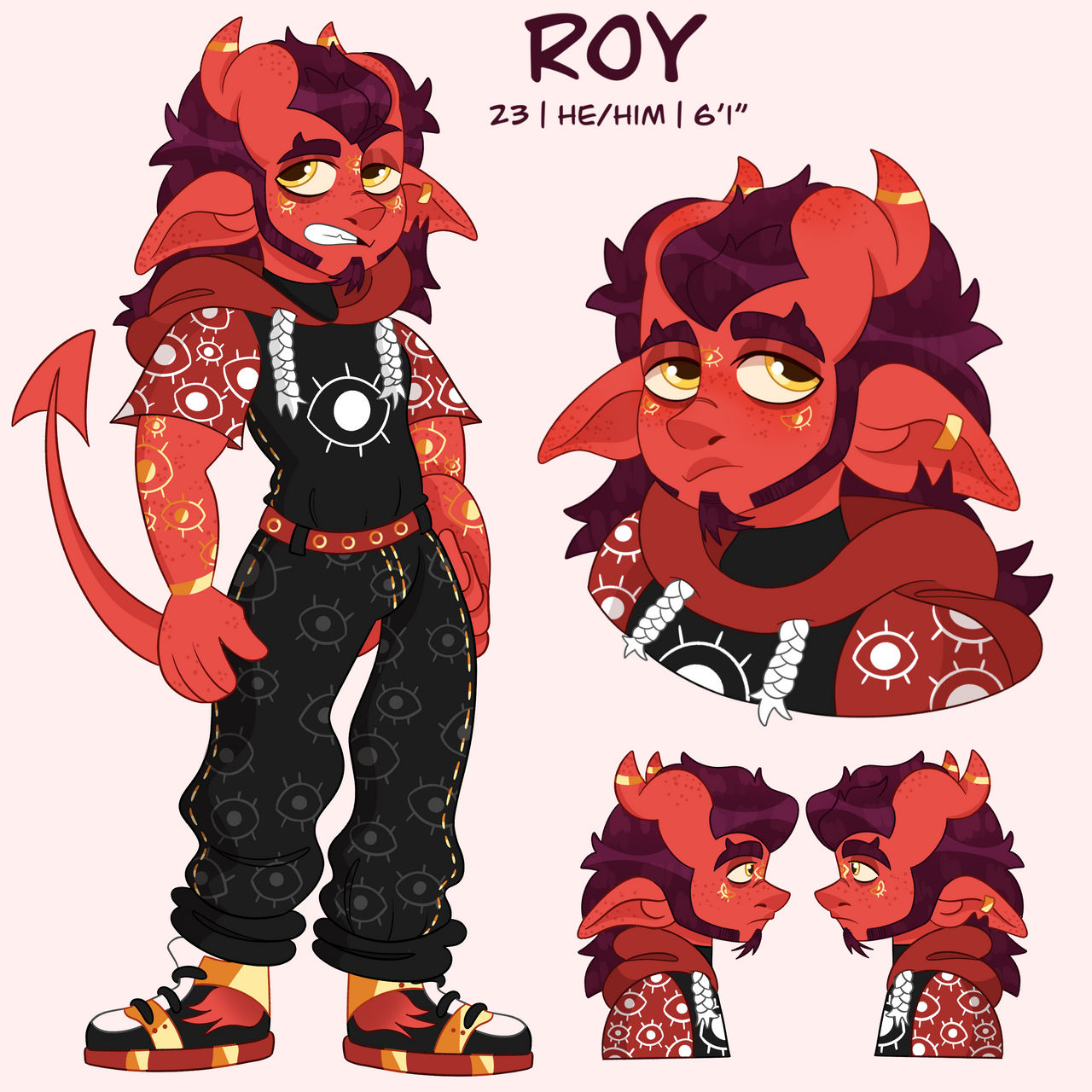 Roy Character Sheet by zorau on DeviantArt