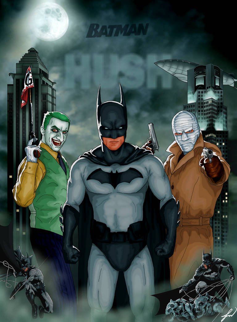Batman: HUSH Poster by RatGnaw on DeviantArt