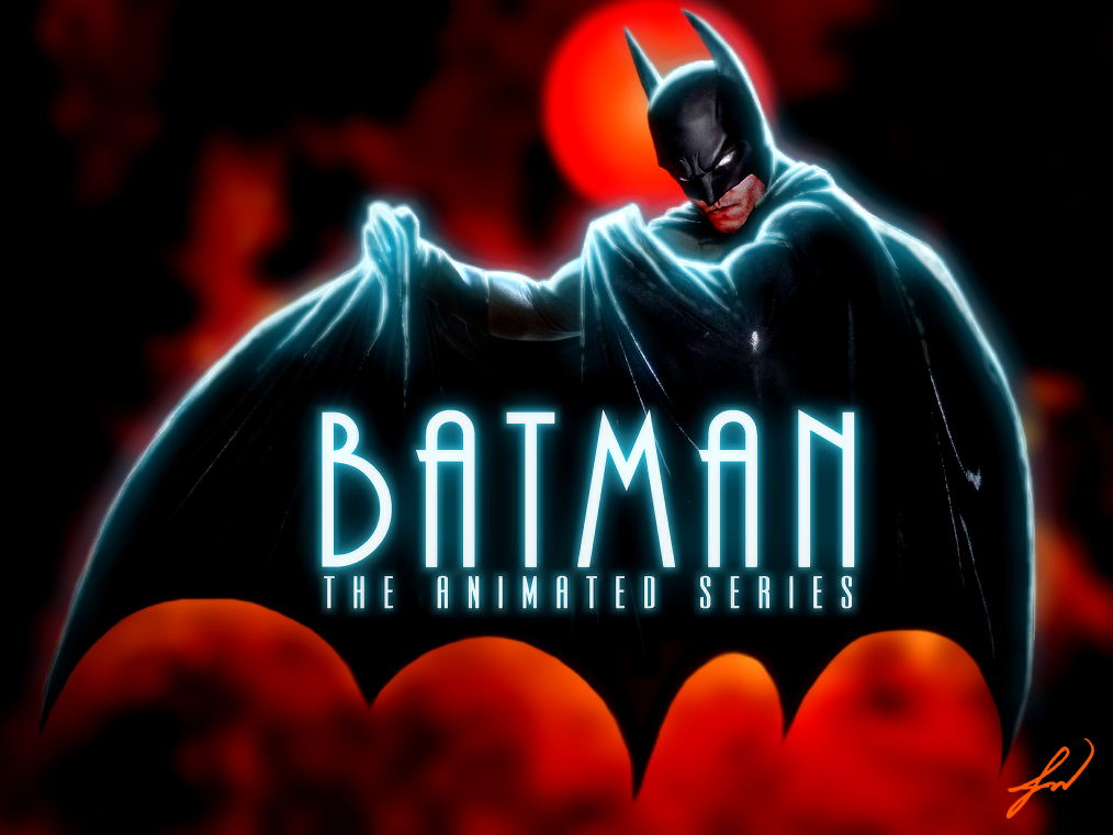 Batman Animated Series 'Real' Logo 2 by RatGnaw on DeviantArt