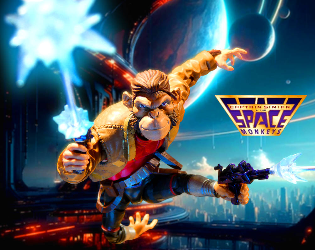 Captain Simian! and the Space Monkeeeeys!! by RatGnaw on DeviantArt