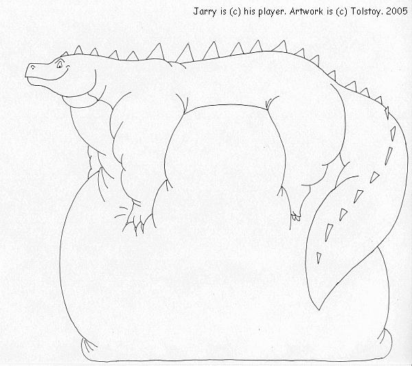 Jarry the komodo dragon