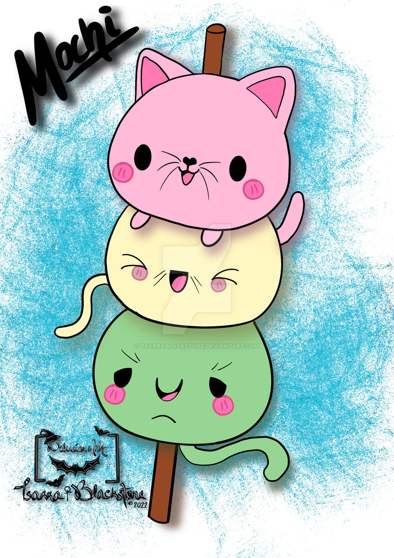 Mochi cats by TsarraBlackstone on DeviantArt