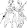 Commission: Tabitha and Sigurd