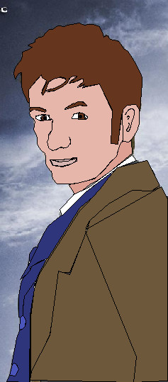 Tenth Doctor Cartoon