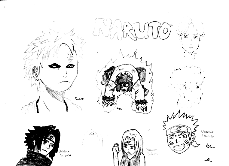 Naruto Sketches