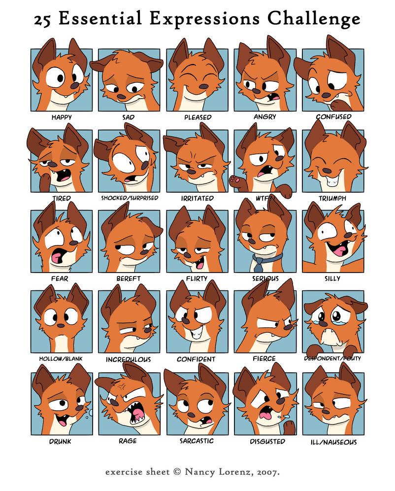 Expressions by DoodleDonutArt on DeviantArt