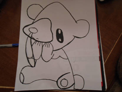 Cubchoo drawing