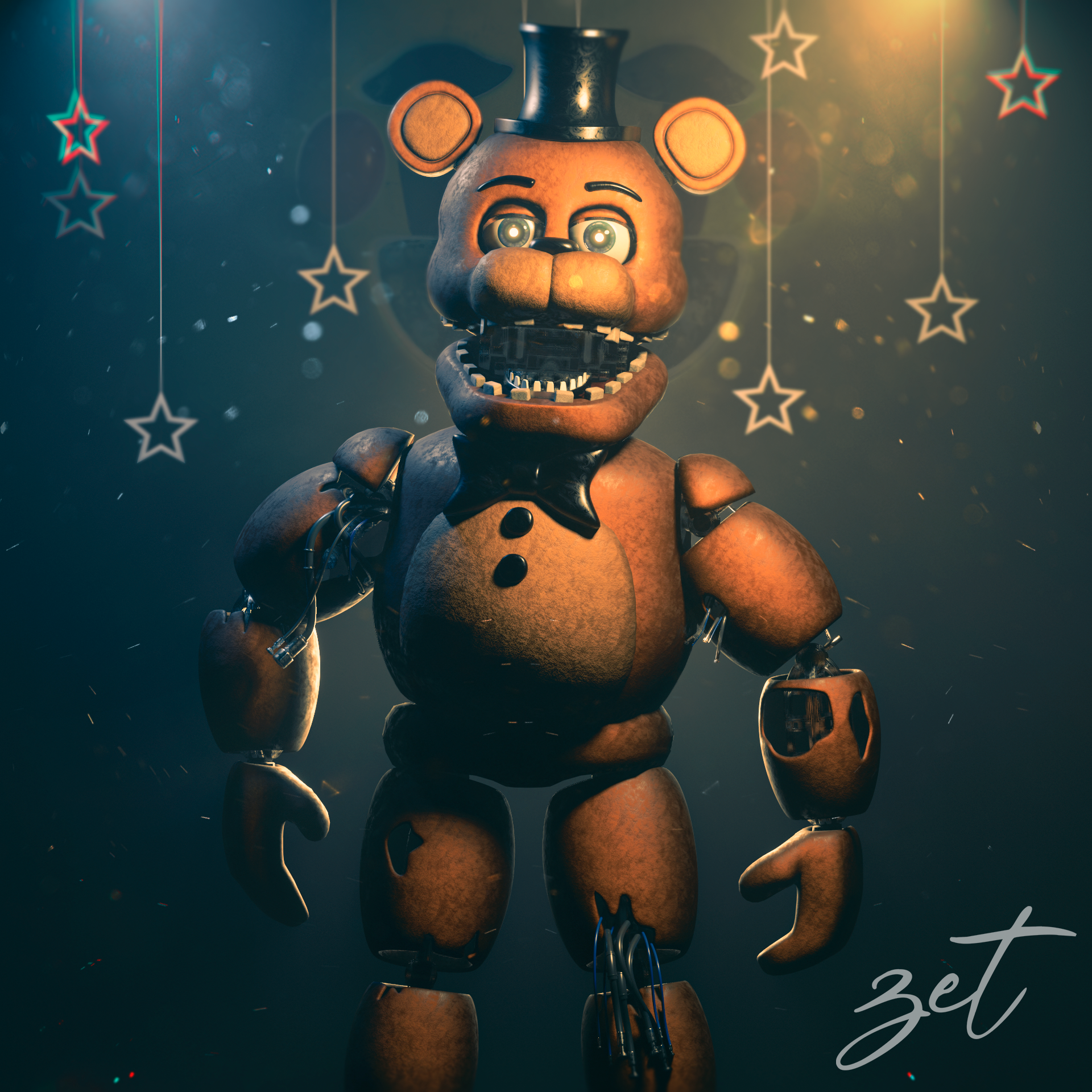 FNaF 1 Withered Freddy by WhatsUpItsTheKittyTM on DeviantArt