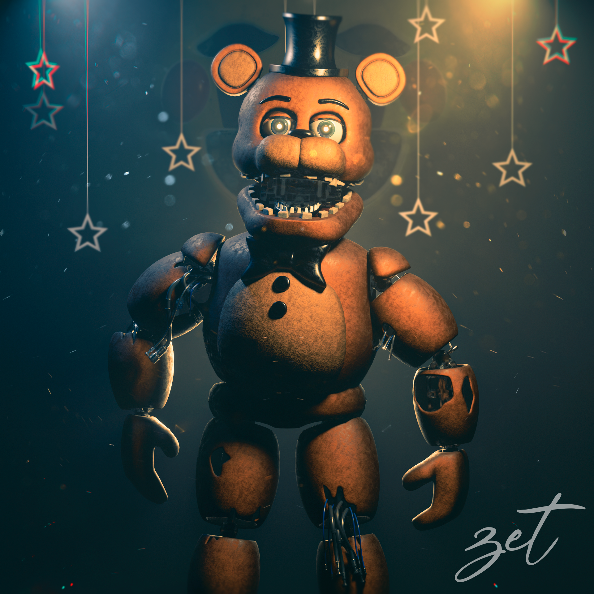 Withered freddy - Desenho de matheus3334BR - Gartic