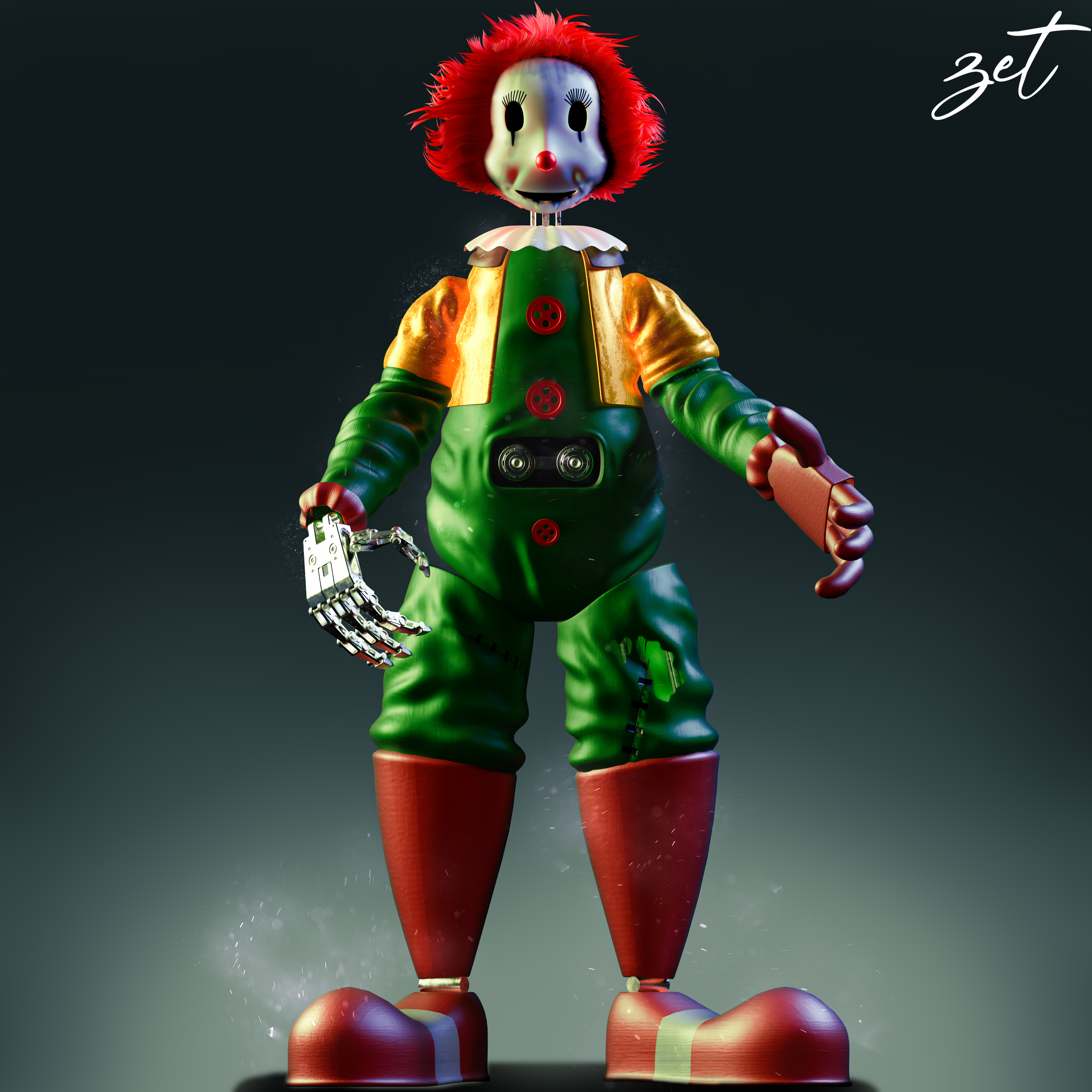 Billy The Clown - The Walten Files by XanthicZet on DeviantArt