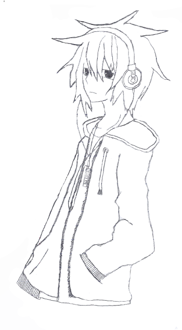 Anime Guy with Hoodie by silverkid12 on DeviantArt Anime Guy with Hoodie by silverkid12 on DeviantArt