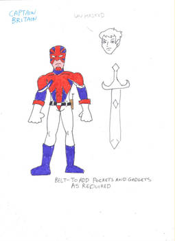 Captain Britain redesign