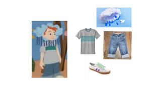 Little Bill - Andrew Rain cloud Costume 