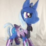 Trixie Plush in Chainmail and Leather Armor