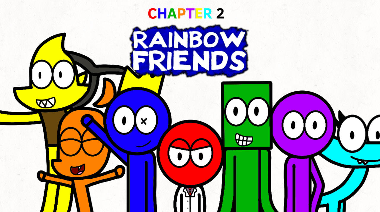 RED is TOO SCARY in Fanmade Rainbow Friends Chapter 2 