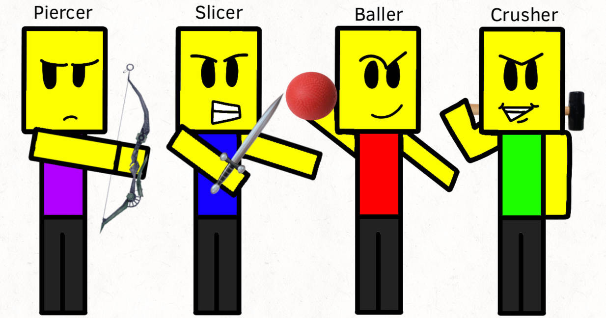 Who would WIN.. the BALLER, SLICER, CRUSHER, or PIERCER?? (Roblox Combat  Warriors) 