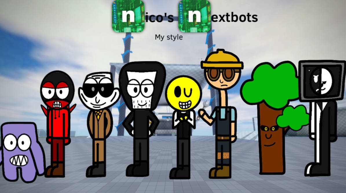 My style of Nicos Nextbots part 5 by Rusrock on DeviantArt