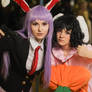 Reisen Udongein Inaba and Tewi Inaba and Carrot