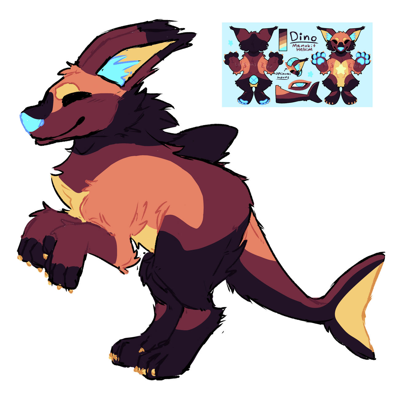 dino doodle!! diff style by Furbyish on DeviantArt