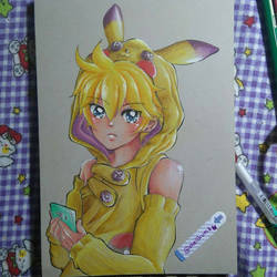 Kagamine Len as Pikachuuu