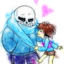 Sans and frisk: the scarf