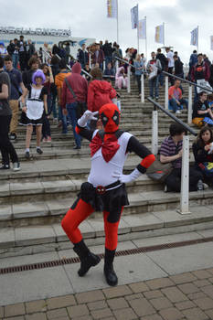 MCM Expo 2013 Sailor Deadpool