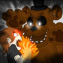 Mr. Fazbear is not happy.