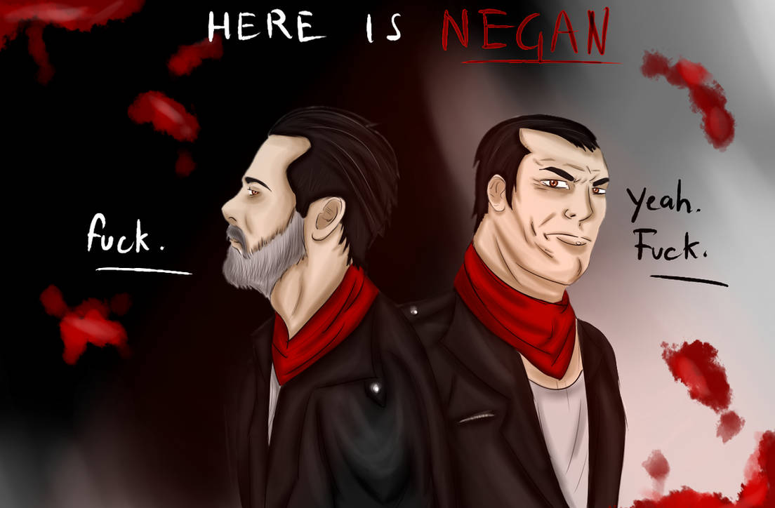 APOCALYPSE BADDEST MOTHERFUCKER [Negan fanart] by Plague-Rats