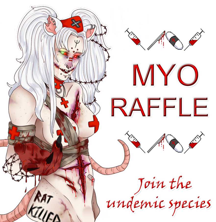 + LAST DAY OF UNDEMICS MYO RAFFLE+ by Plague-Rats