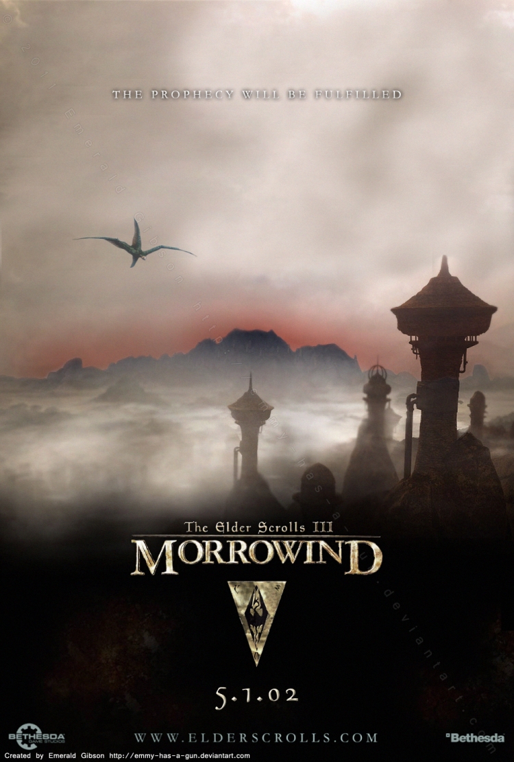 TES III: Morrowind Poster