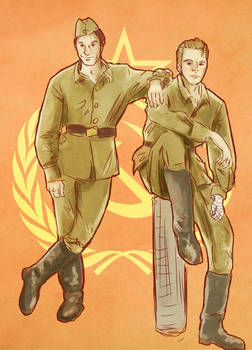 Sovietbros: James Barnes and Alexei Shostakov