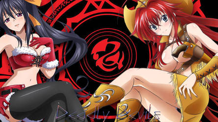 {Deadly Devils} High School DxD // Wallpaper by AngelShadow92