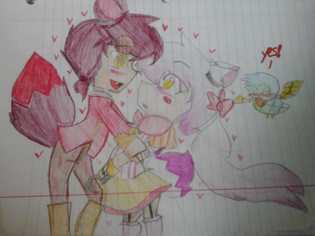 foxy x Mangle (human)