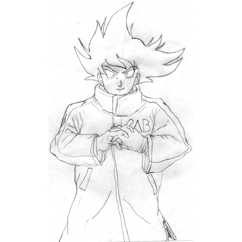 Dibujo de Goku a Lapiz Dragon Ball Super Broly by miguelcreart on DeviantArt