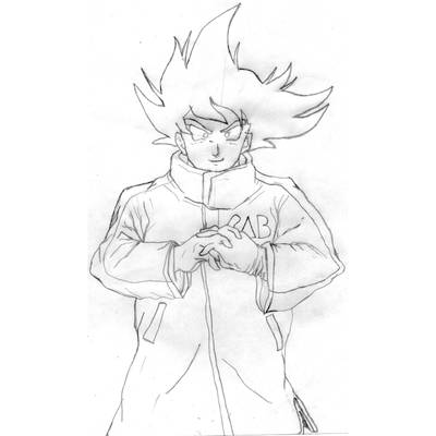  Dibujo de Goku a Lapiz Dragon Ball Super Broly by miguelcreart on DeviantArt