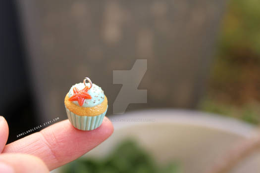 Sea Star Cupcake Charm