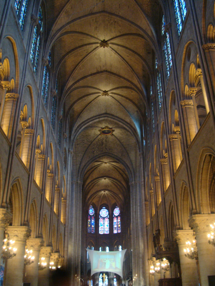 Notre dame de Paris interior