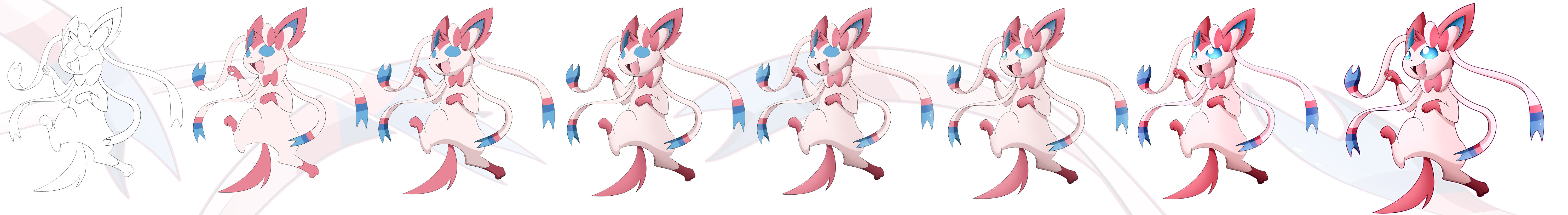 Colouring Sylveon