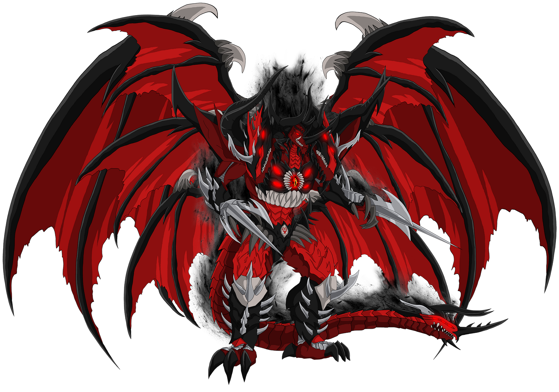 Godzilla Ataria - Lord Bagan Chaos Mode by kahnac on DeviantArt