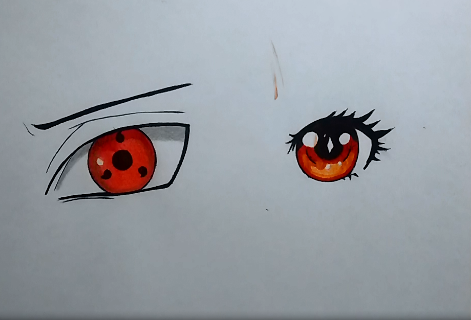 Naruto Eyes by AlexiaRodrigues on DeviantArt