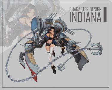 Character design commission - Indiana