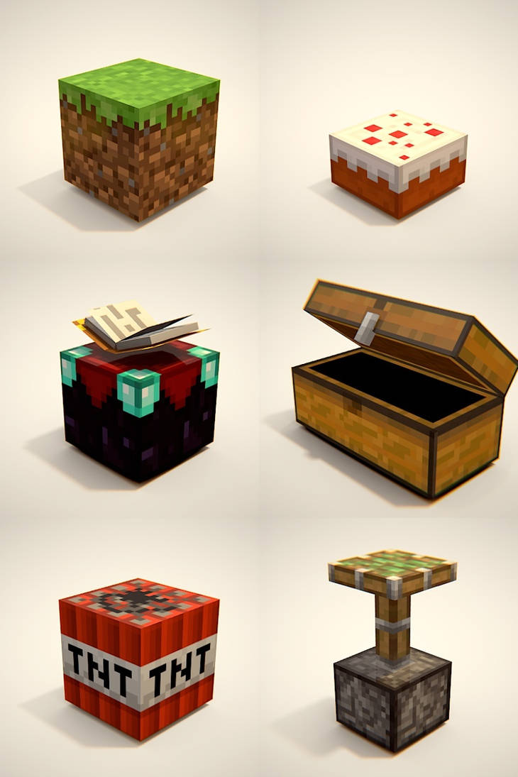 Minecraft Objects by Rulans on DeviantArt