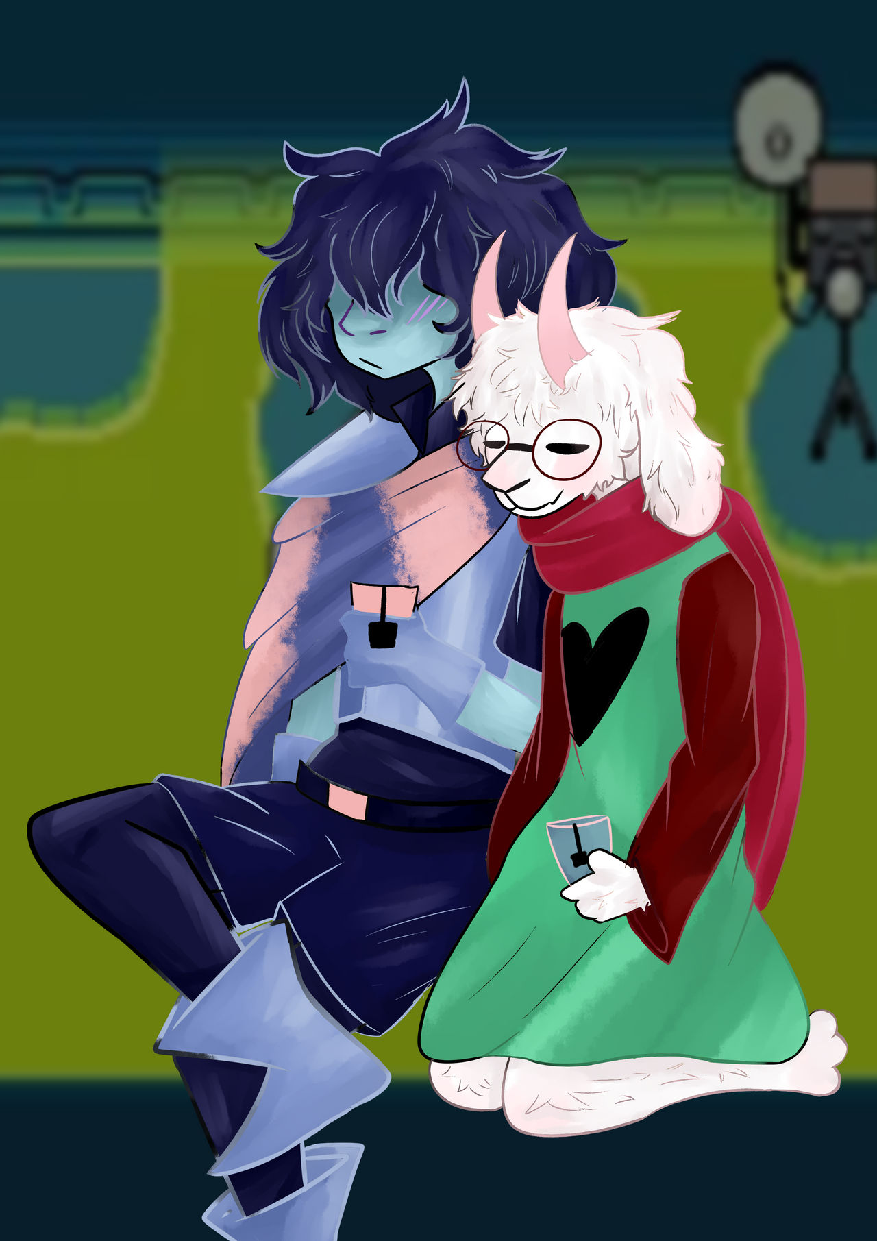 Date Ralsei Simulator Tea Date (Kris and Ralsei) by milkybones000 on DeviantArt