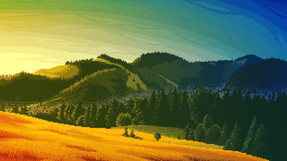 Random landscape by Happeter on DeviantArt